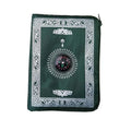 Hot Polyester Muslim Prayer Rug Compass Portable Pocket Mat for Home Car Cute Penguin Bathroom Decor Travel Prayer Mat Islamic