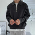 Factory Direct Autumn and Winter Lapel Jumper Men's Comfortable Casual Fashion Thick Section Business Knitwear MegaBDM