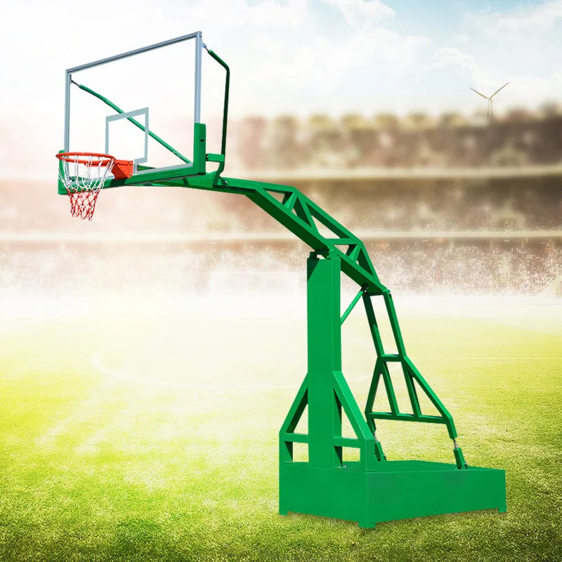 Height Adjustable Movable Aro De Baloncesto Folding Basketball Hoop Custom Basketball Sets