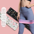 1011-3#New Arrival Gradient Color Custom Printing Fabric Booty Band Elastic Hip Resistance Band