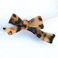 Simple Bow Alligator Clip Wholesale Cheap Cellulose Acetate Hair Clips