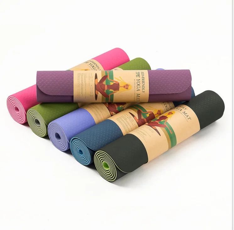 Kuer Hot Selling Advanced Yoga Mat Super Thick Non-slip Exercise and Fitness Mat Suitable for a Variety of Yoga Pilates