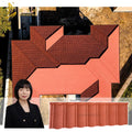 Modern Roofing Material Customized Lightweight Aluminum Roofing Sheets Waterproof Bond Stone Coated Metal Roof Tiles