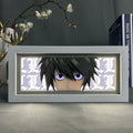 162 Styles Death Note L Kira 3d Paper Carving Lamp Dragoned Ball Goku LED Anime Light Box Outdoor Cosplay Series Craft