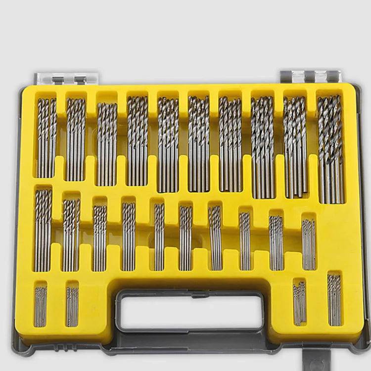 150 Piece Hss Twist Drill Set 0.4-3.2mm Miniature Micro Mini Bits Wood Arts Crafts Mini Micro Drill Bits for Craft Model