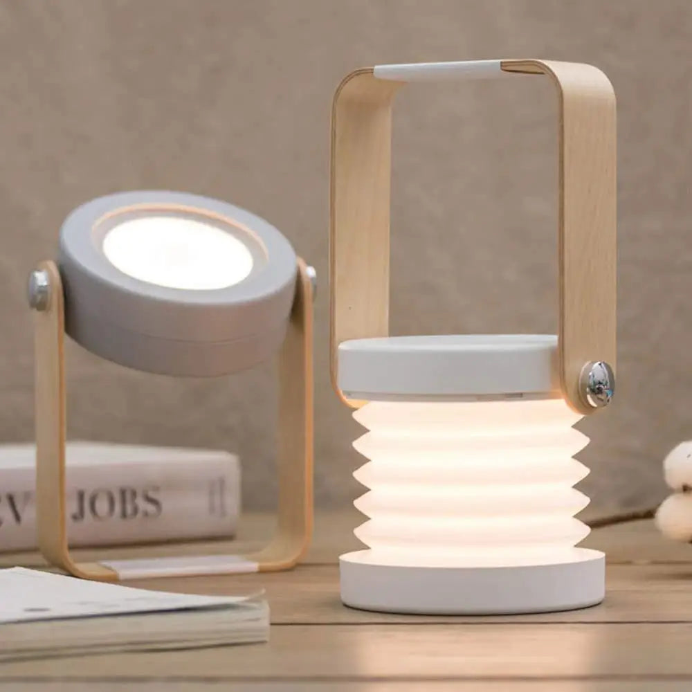 Multifunctional Ultralight Outdoor Rechargeable Usb Portable Led Foldable Lantern Table Light Hanging Camping Desk Lamp MegaBDM