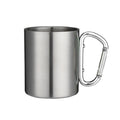Wholesale 300ML Coffee Mug Carabiner Cup Travel Mug Tumbler Coffee Travel Mug Tumbler Cups in Bulk