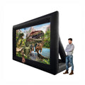 20 Feet Inflatable Outdoor Theater Projector Screen Inflatable Advertising Movie Screen Event Inflatable Screen for Sale