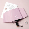 Custom Logo Travel Umbrellas 3-Folding Manual Parasol in Various Colors for Rain Stylish Three Folding Umbrella