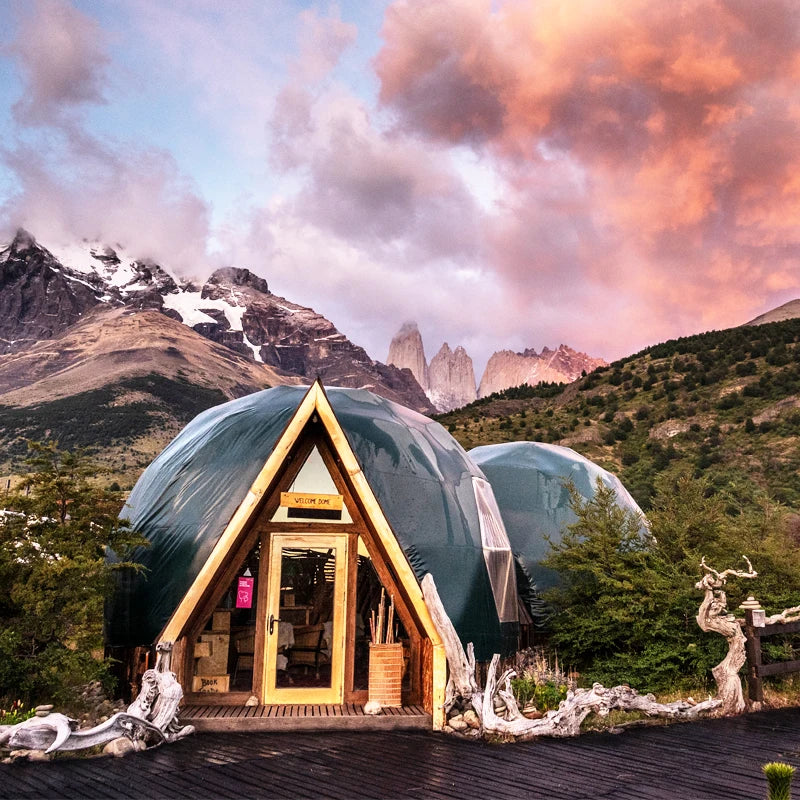 6m Geodesic Outdoor Glass Transparent Dome Tent for Resort