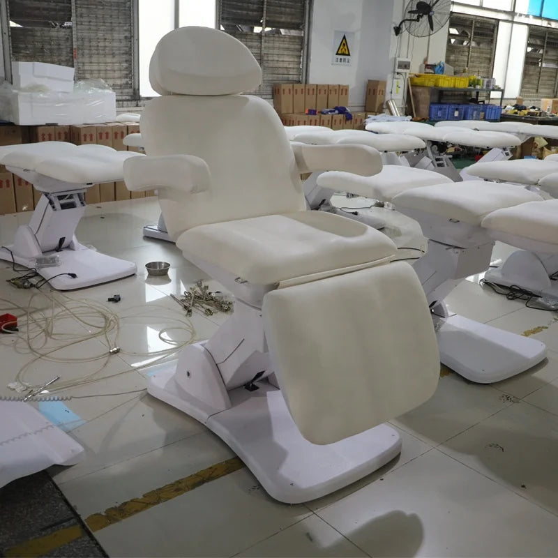 Foshan Factory Modern White Electric Thermal Massage Table Beauty Bed for Sale