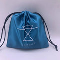 Small Luxury Satin Jewelry Drawstring Pouch with Custom Logo Premium Textile Packaging Gift Bags