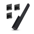 Bathroom Holder Mount Brushed  Self Adhesive Wall Coat Rack With Hooks Hand Towel Bar