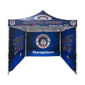 Outdoor 10x 10 Foodgrde Canopy Tent Custom Made Printed Folding Event 3x3 Trade Show Tents with Side Cover Transparent
