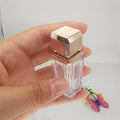 Rose Gold Lipgloss Bottle clear Lip Gloss Tube Cosmetics Packaging