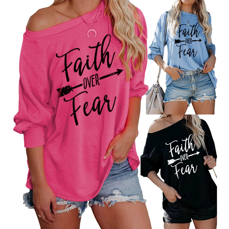 Wholesale Fashionable Casual Ladies Printed Long Sleeve T Shirts Women Tops Free Britney T Shirt