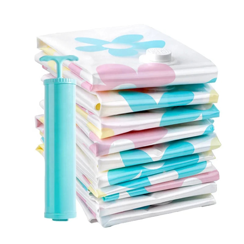 Hot Selling Portable Premium Strong Eco-Friendly Modern Rolling Type Vacuum Storage Bag for Clothes and Living Room Beddings