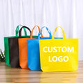 Factory Price Promotional Wholesale Reusable Jute Retail Shopping Bag Custom LOGO Printed Non Woven Bag