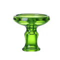 Wholesale Green Color Reusable Hookah Accessories Male Hookah Bowl Glass Hookah Bowl Head Shisha Accessory