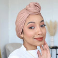 Wholesale New Designer Lady African Hat Bonnet Muslim Hijab Headscarf Milk Silk Stretch Women Headwrap Turban Cap