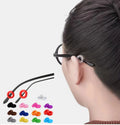 Anti-Slip Round Comfort Glasses Temple Tips Sleeve Retainers for Sunglasses Reading Glasses