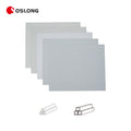 Wholesale 230*280mm Latex Paper Backing White Aluminum Oxide Grinding Furniture Wooden Sanding Paper Sheets