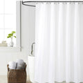 Factory Price 180x180CM White Shower Curtain Liner Bath Curtain  Cortina De Ducha Modern Waterproof Polyester Bath Curtain