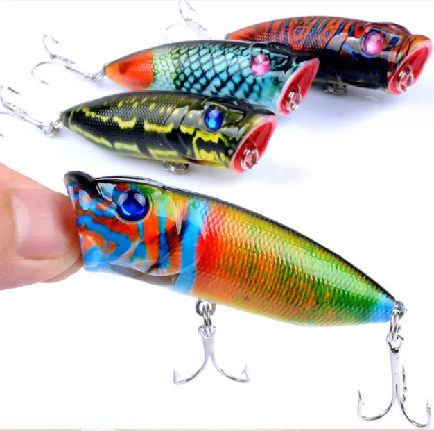 Peche New Bionic Bait 6.5cm 10.9g Plastic Mid-high Part Popper Pesca Fishing Lures Bait