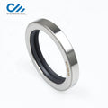 Ceimin 90X115X13 Stainless Steel Oil Seal Double Lips with PTFE for Compressors Vacuum Pumps Rotary Shaft Equipment
