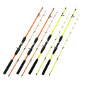 YOUME 1.6m 1.8m 2.1m 2.4m 2.7m Glass Fiber Casting Spinning Fishing Rods 2 Sections Lure Rods Fishing Pole