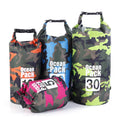 Ocean Pack Camping Bag Outdoor Hiking PVC Water Proof Bag Army Green Dry Bag Backpack Waterproof