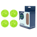 40-Hole PE Elastic Pickleball Ball 74mm Factory Direct for Amazon Wholesale Kid's Sport Usage Pickleball in Color Boxed Holes