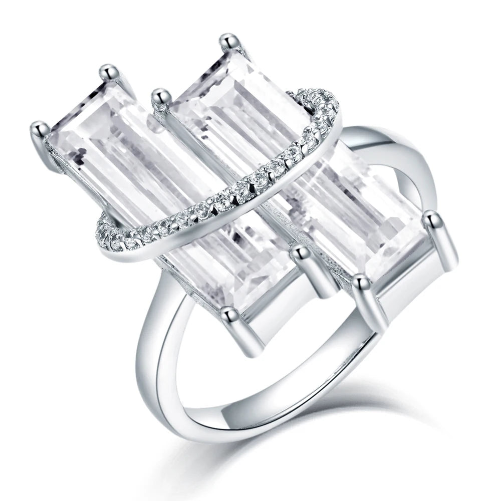 High Quality Wedding Rings in Stock 925 Sterling Silver for Couple