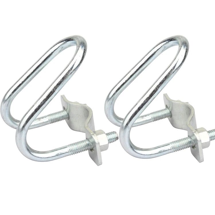 Greenhouse Cross Connectors Vertical Pipe Clip Cross Tube Buckle Steel Purlin Bracket Awning Frame Top Piping Hoop Clamp