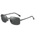 Fashion Men's Square Classic Polarized Metal Frame TAC Lens Shades Folding Sunglasses UV400 Anti-Glare Glasses A1615