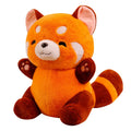 New Design 23/35/45/60cm Racoon Plush Toys Cute Raccoon Stuffed Animal Raccoon Funny Red Panda Plush