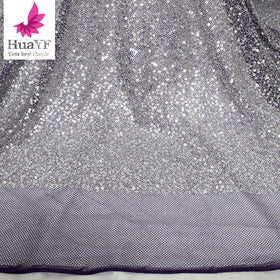 H2482-4 Hot Sell Fashion Bridal Beaded Fabric Sequins Lace Fabrics Embroidery Wedding Heavy Beaded Lace