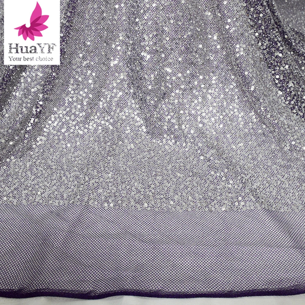 H2482-4 Hot Sell Fashion Bridal Beaded Fabric Sequins Lace Fabrics Embroidery Wedding Heavy Beaded Lace