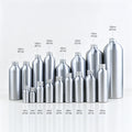 Eco- Friendly Customized Recycling60ml100ml200ml 250ml300ml 350ml 500ml 1000ml Custom Aluminium Bottle with Metal Screw Lid