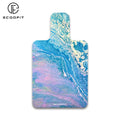 Smart Abstract Modern Art Custom Design Thin Pilates Accessories Hygiene Reformer Cover Rainbow Non-Slip Pilates Reformer Mat