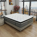 Cheap Price Luxury Cool Sleeping Ice Silk Fabric 5 Zone  Pocket Spring Mattress Roll in a Box Queen and king Colchones