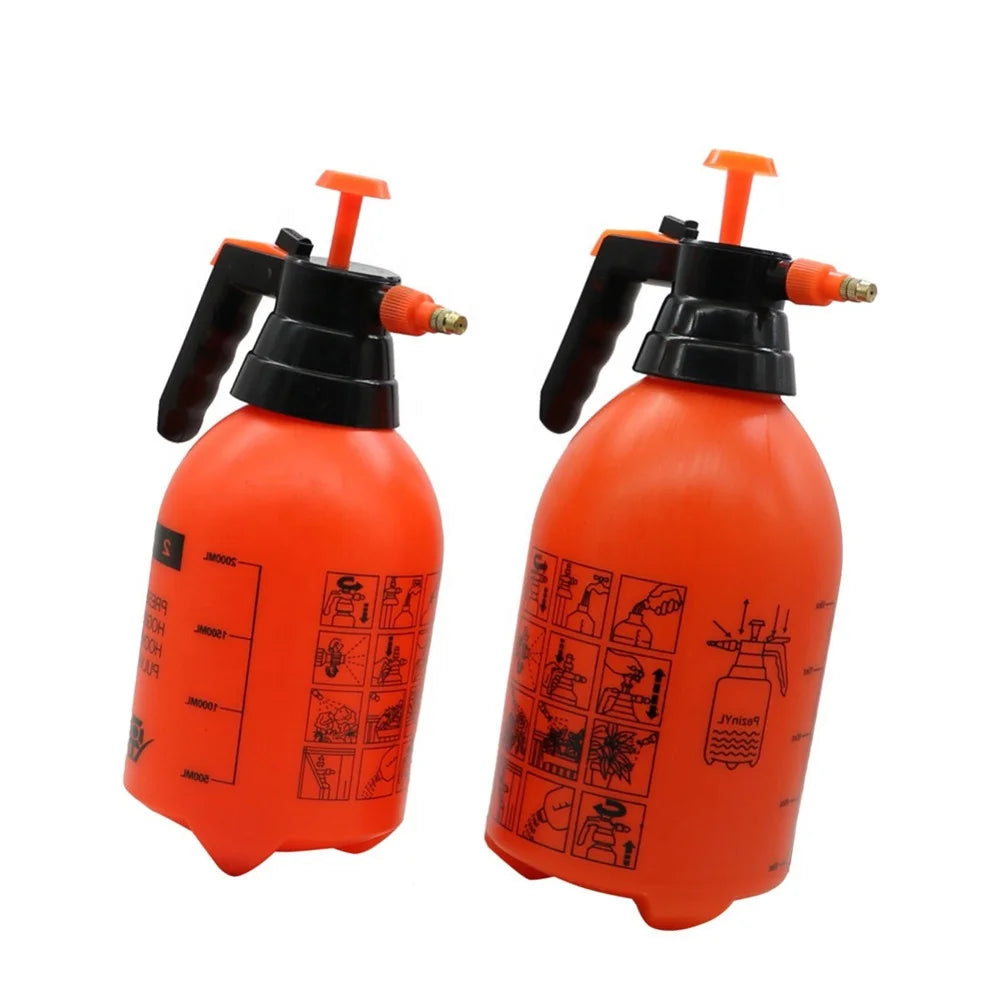 2L 3L Air Pressure Garden Brass Nozzle Hand Sprayer Water Bottle