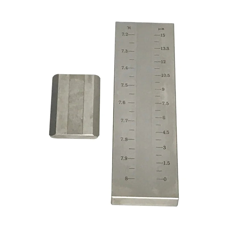 Single Groove Stainless Steel Scraper Fineness Meter BGD 241/0  0-15um Fineness of Grind Gauge