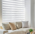 Cordless Zebra Blinds for Windows Light Filtering Cordless Zebra Shades Window Roller Shades Day and Night Zebra Blinds