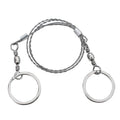 Outdoor Emergency Diamond Stainless Steel Rope Chain Survival Wire Saw Accessories for Wood