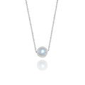 Haiyang Baroque Freshwater Pearl Necklace Sterling Silver 925 Gold Plated Freshwater Pearl Pendant Necklace