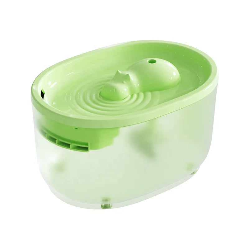 Innovation Design OEM&ODM Indoor 2.3L Large Capacity  Silent Automatic Cyclic Filter Smart Pet Water Dispenser for Dog and Cat