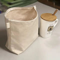 Canvas Toiletry Lined Travel Pouch