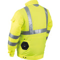 Custom Jacket Manufacturers USB Fan Cooling Hi Vis Reflective Softshell Air Condition Jacket High-visibility Safety Clothing