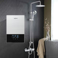 Hotel Bathroom 8000w IPX4 Multi Points Constant Temperature Fast Heat Instant Electric Hot Shower Bath Water Heater